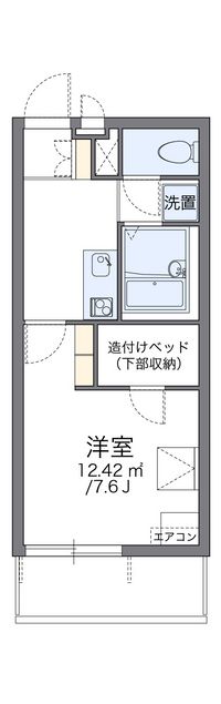 レオパレスサンピエスタ 間取り図