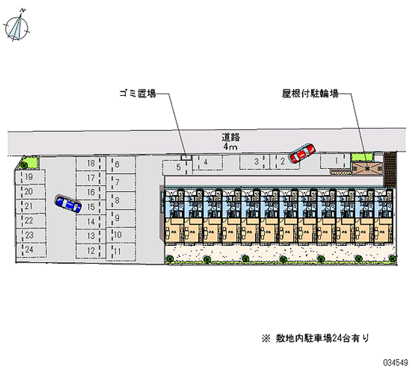 34549 bãi đậu xe hàng tháng