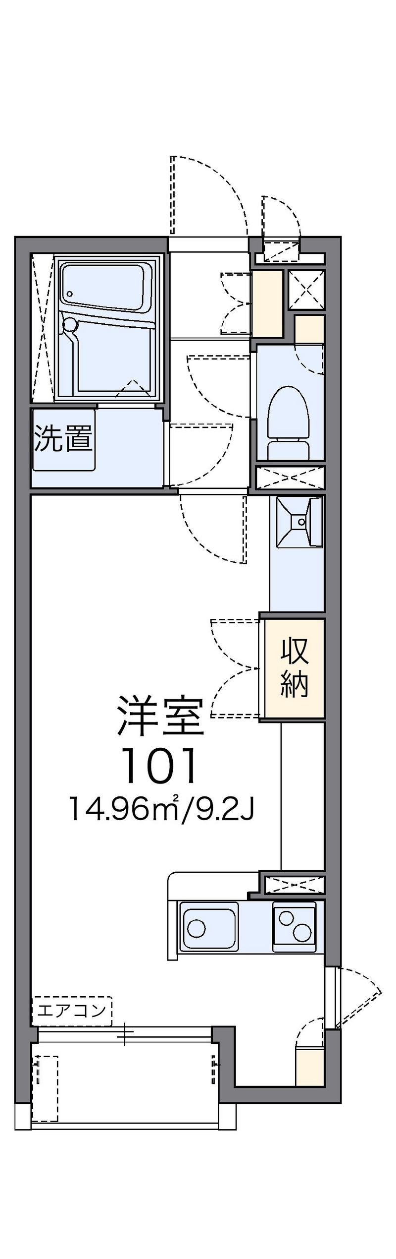 レオネクストウッド 間取図