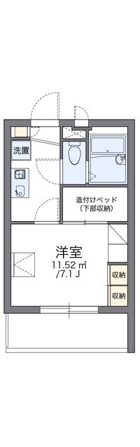 レオパレスクレメント 間取り