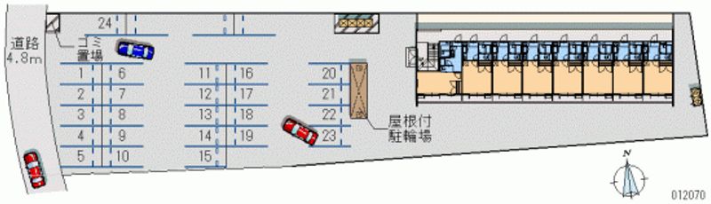 レオパレスＬＯＧＩＮ 月極駐車場