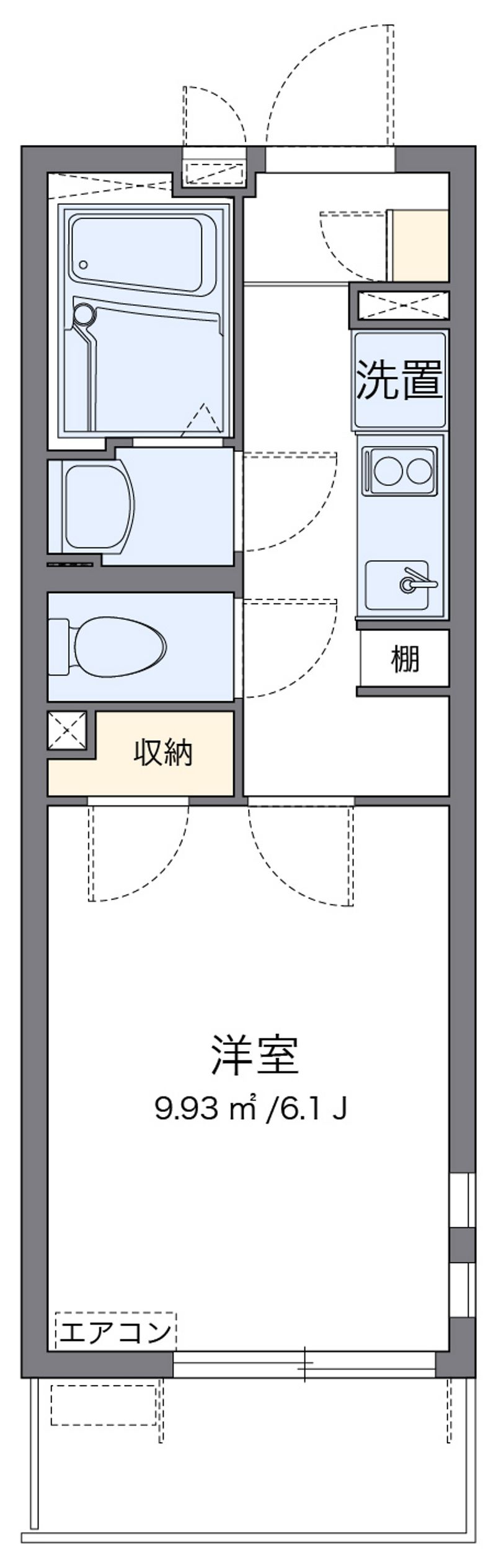 クレイノＬＥＧＡＣＹ鵜の木 間取図