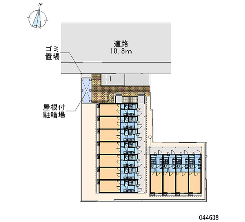 レオパレス大陽舞鶴 区画図