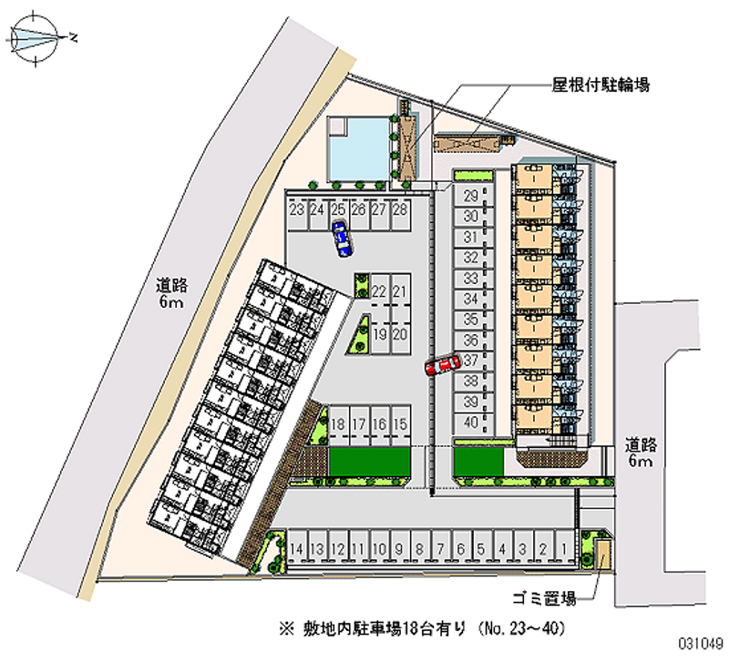 31049 Monthly parking lot