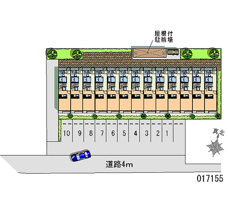 17155月租停車場