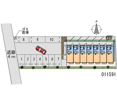 11591 Monthly parking lot