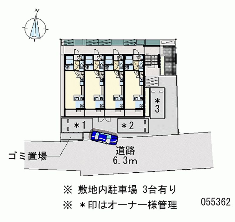 レオネクスト南茨木 区画図