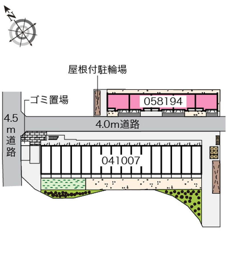 クレイノエルムポッケ 配置図