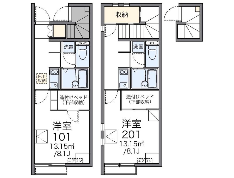 レオネクストパークヒルⅤ 間取図