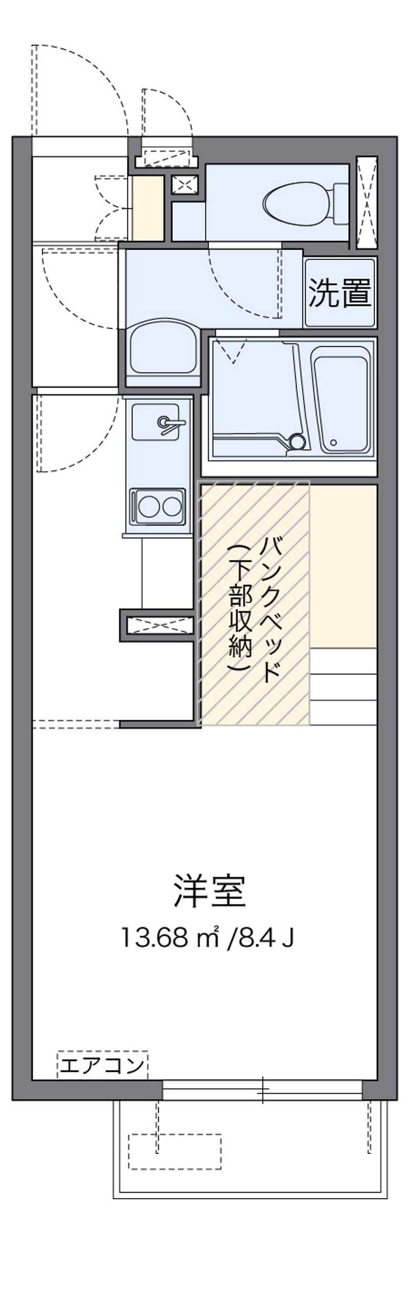 レオネクストミューズ 間取図