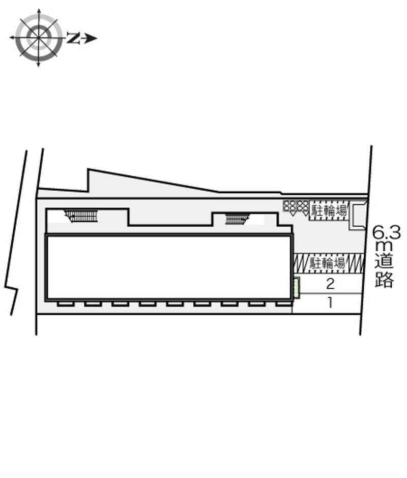 レオパレスＩＭＡＺＵⅠ 配置図