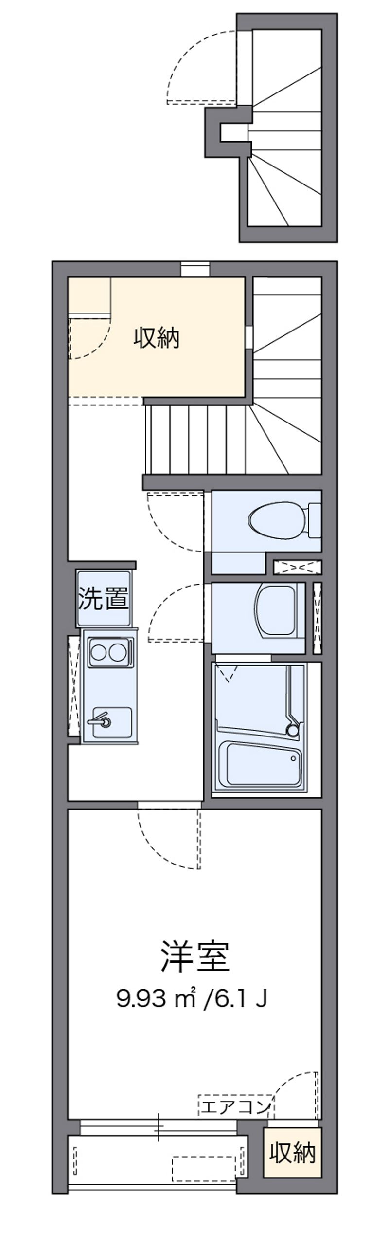 クレイノベルテラス 間取図
