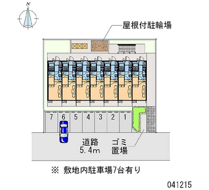 レオパレス広田 月極駐車場