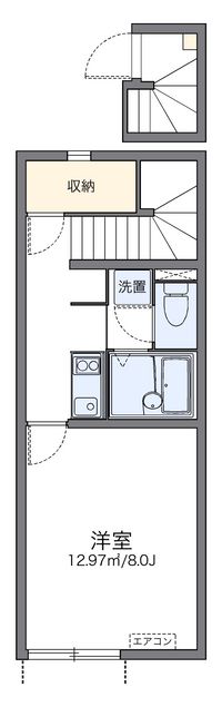 レオネクストＲＹＵＳＥＩ 間取り図