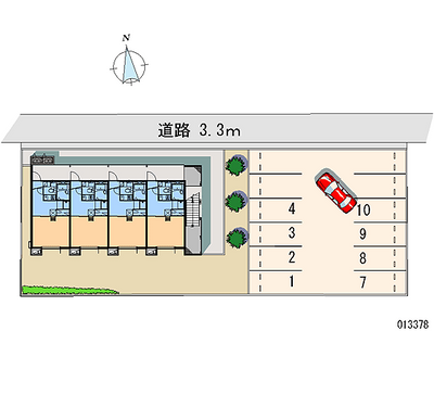 13378 Monthly parking lot