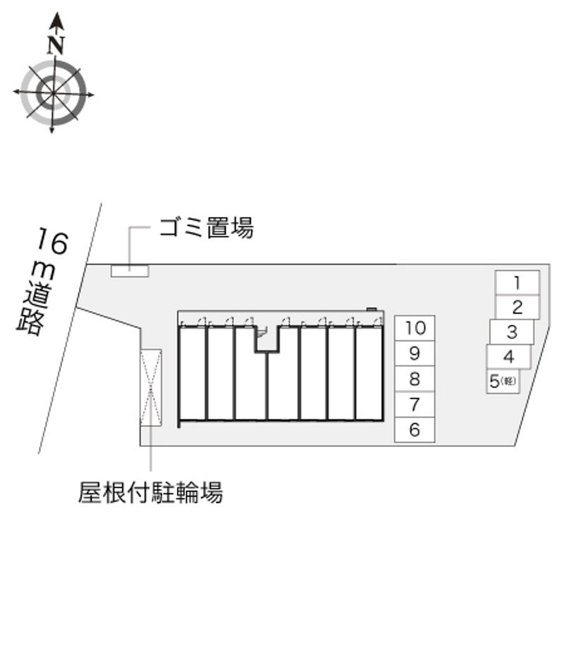 ArLk Sakura II Monthly parking lot