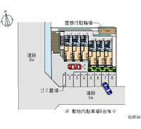 レオパレス砂丘 区画図