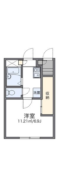 レオパレスジュリアン 間取り図