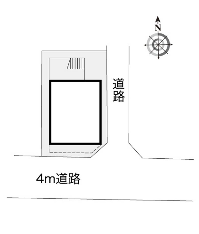 レオパレス上石神井 配置図