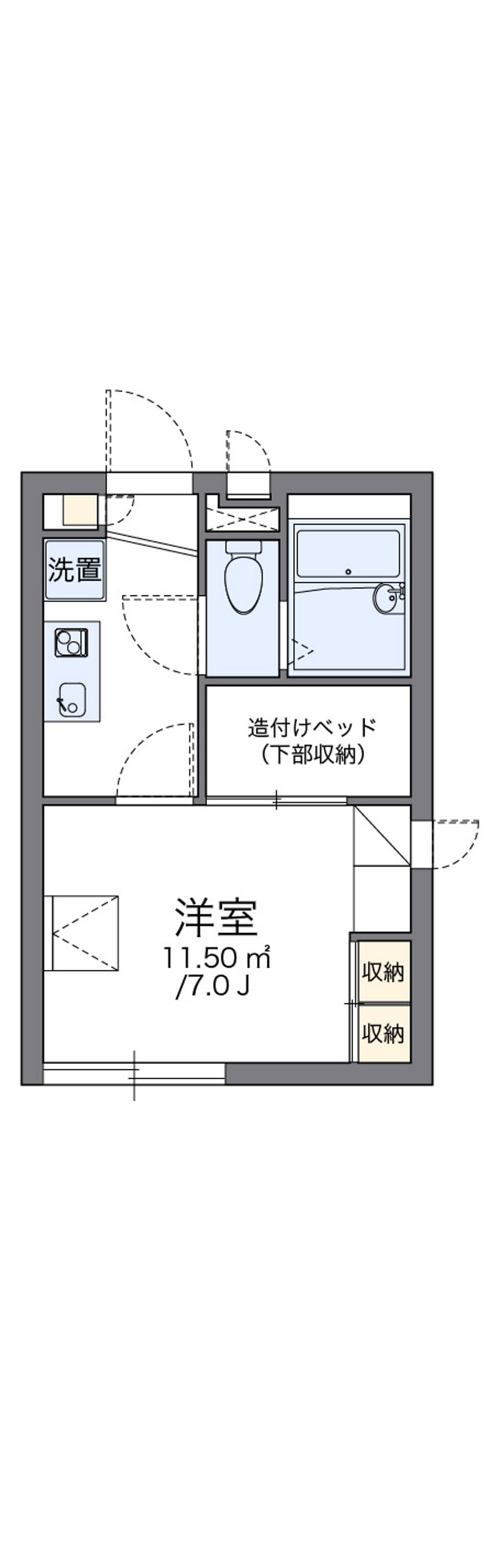 レオパレス池田 間取り
