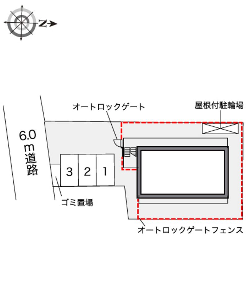 レオパレステルセイラ 配置図