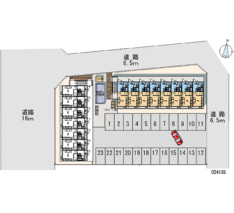 24138月租停车场