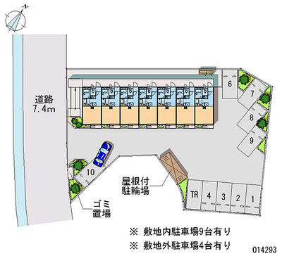 14293 Monthly parking lot