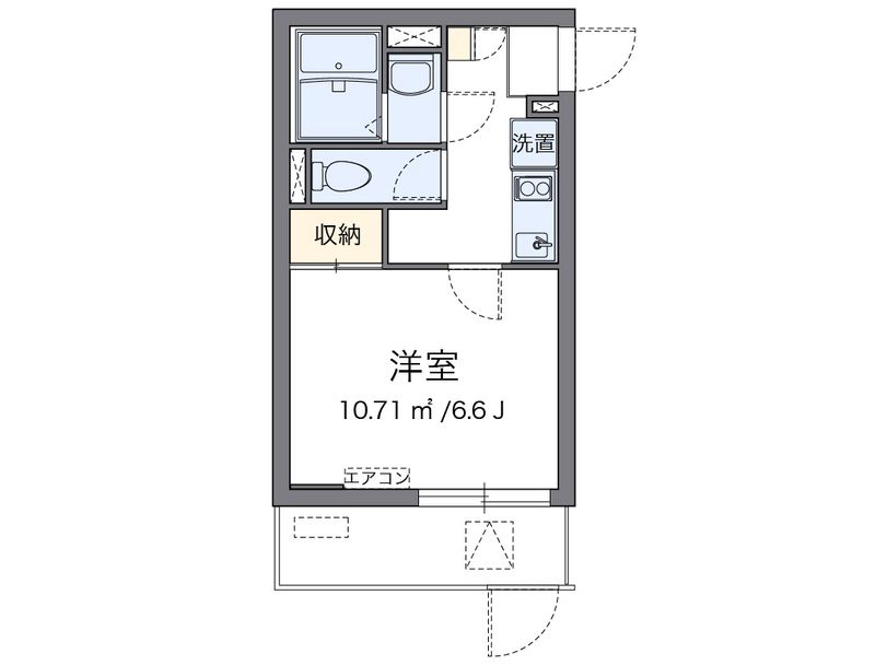 クレイノヌーヴェル　リュンヌ 間取図