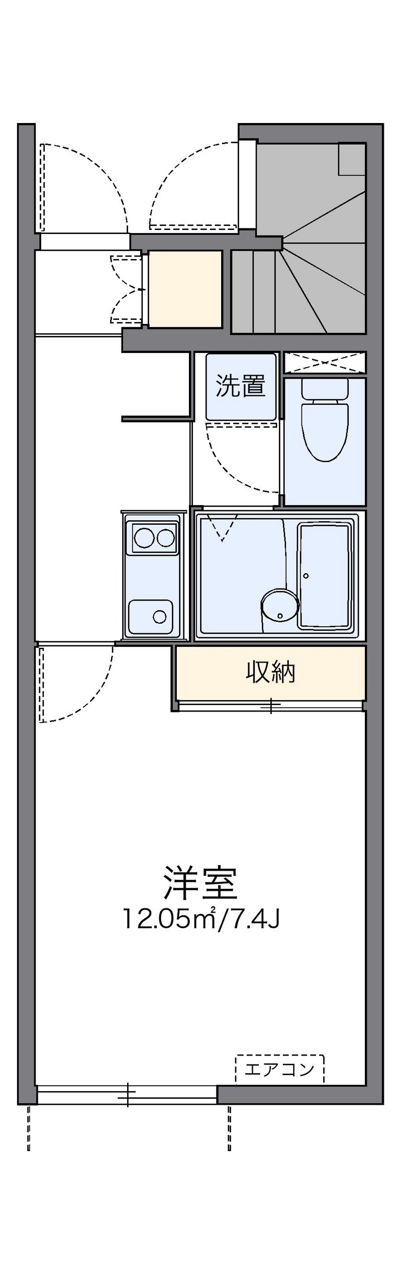 レオネクストサンシャインきらら 間取図