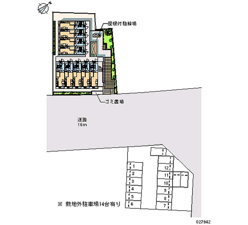 27942 Monthly parking lot