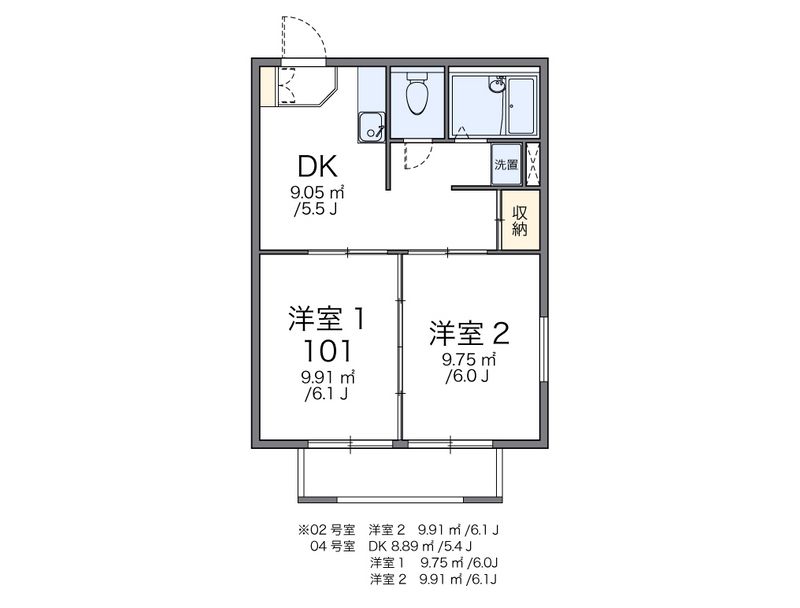 レオパレスＴＯＭＯＭＩ 間取図
