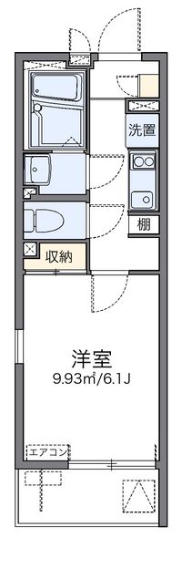 レオネクストラ　トゥール円阿弥 間取り図