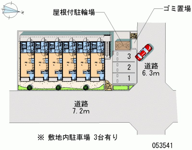 レオネクスト堀田通５丁目東 区画図