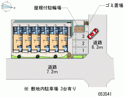 53541 Monthly parking lot