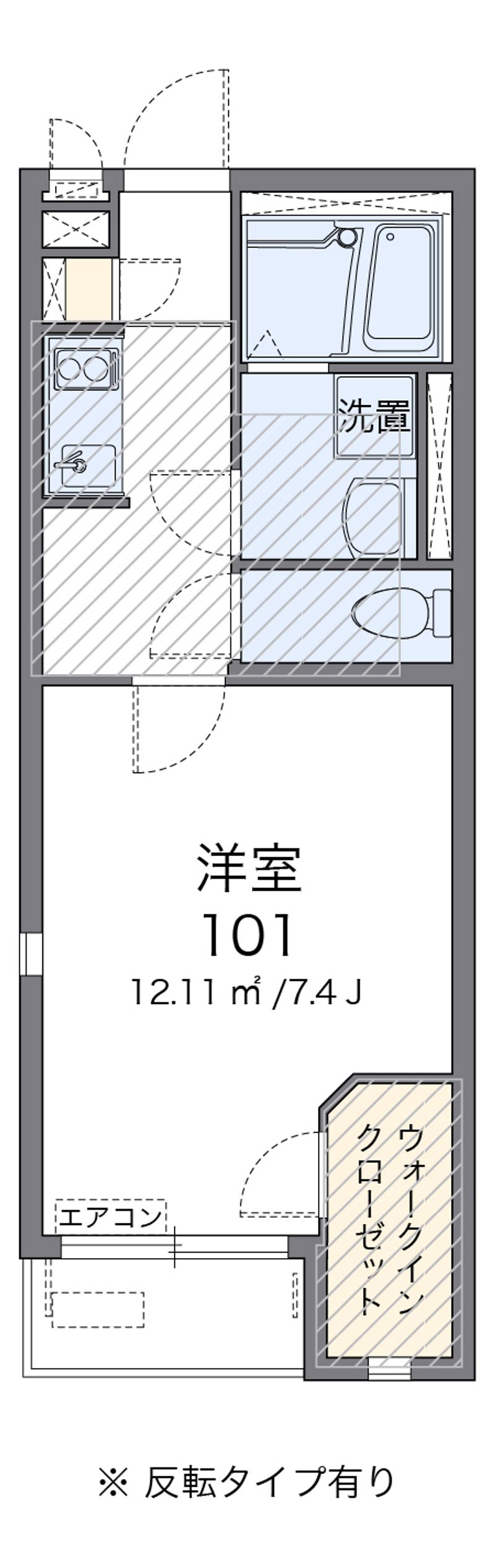 ミランダラ　アルコバレーノ 間取図
