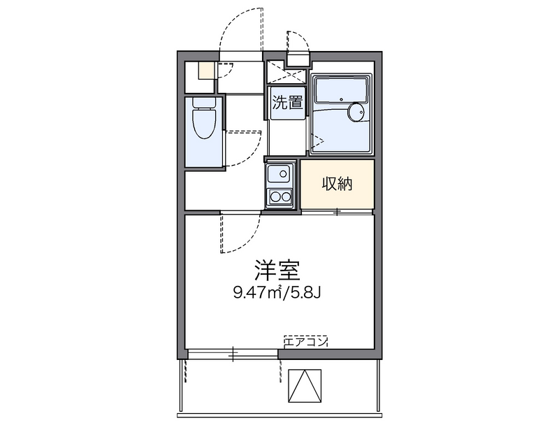 レオパレスシャルマン 間取り