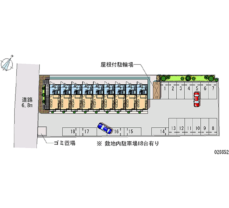 26652 bãi đậu xe hàng tháng