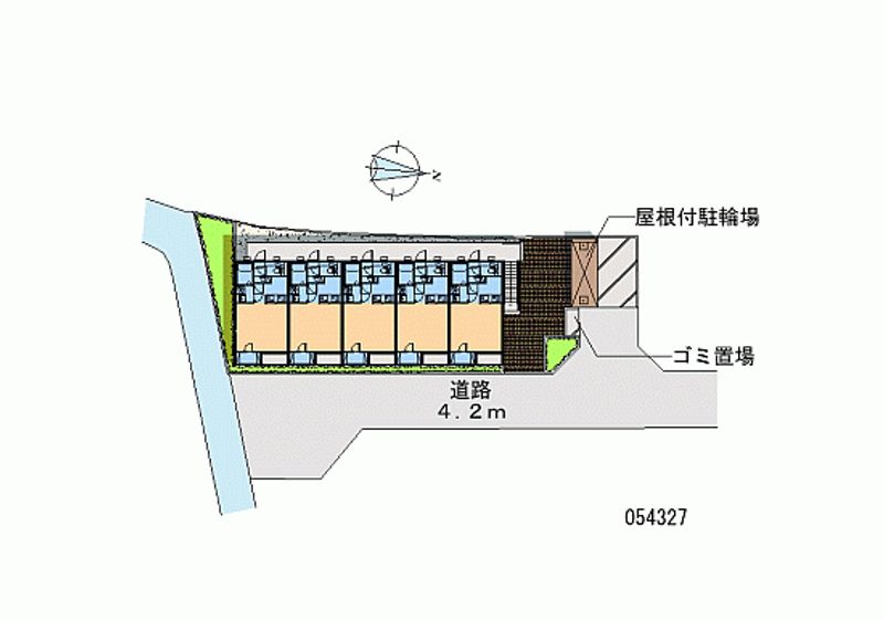 レオネクスト南花屋敷Ⅱ 区画図