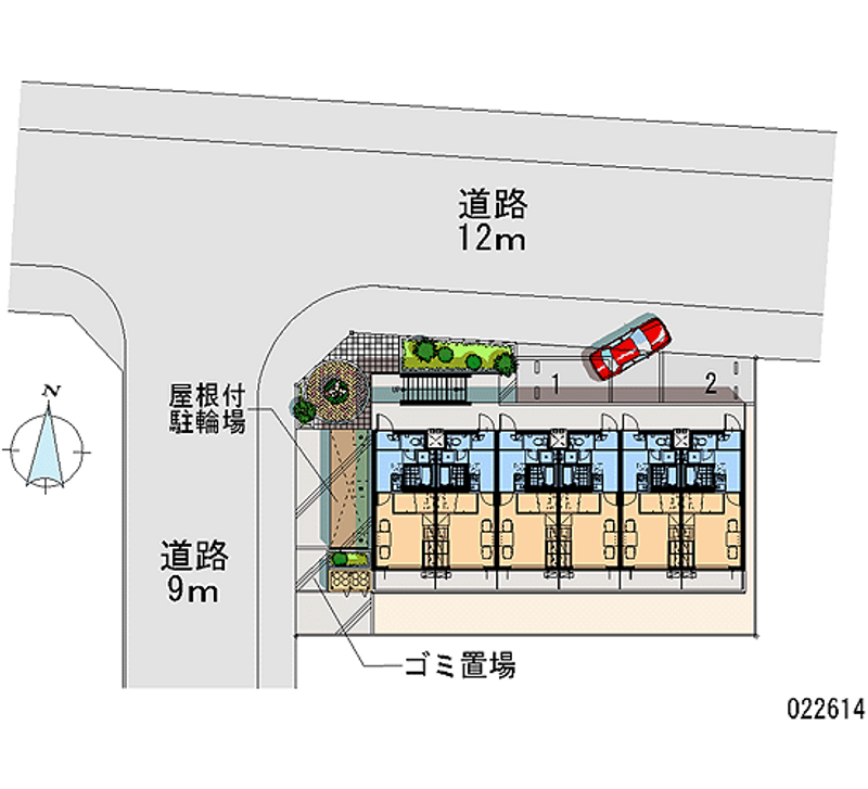 22614 Monthly parking lot