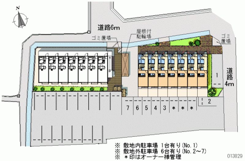 レオパレスＫＩＨＡＲＡＰａｒｔⅡ 月極駐車場