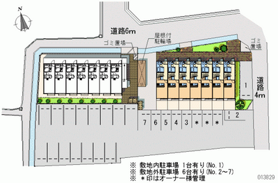 13829 Monthly parking lot