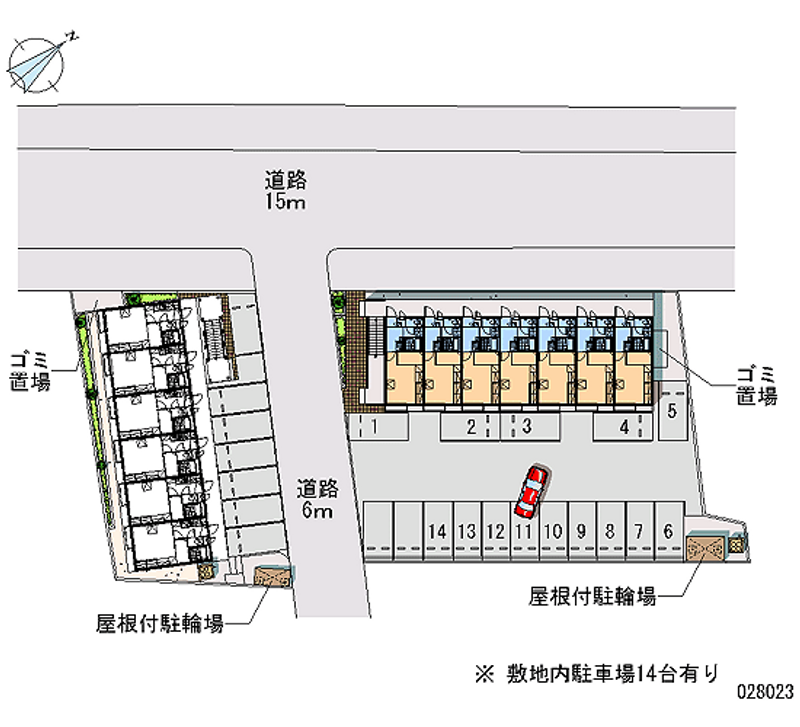 28023 bãi đậu xe hàng tháng