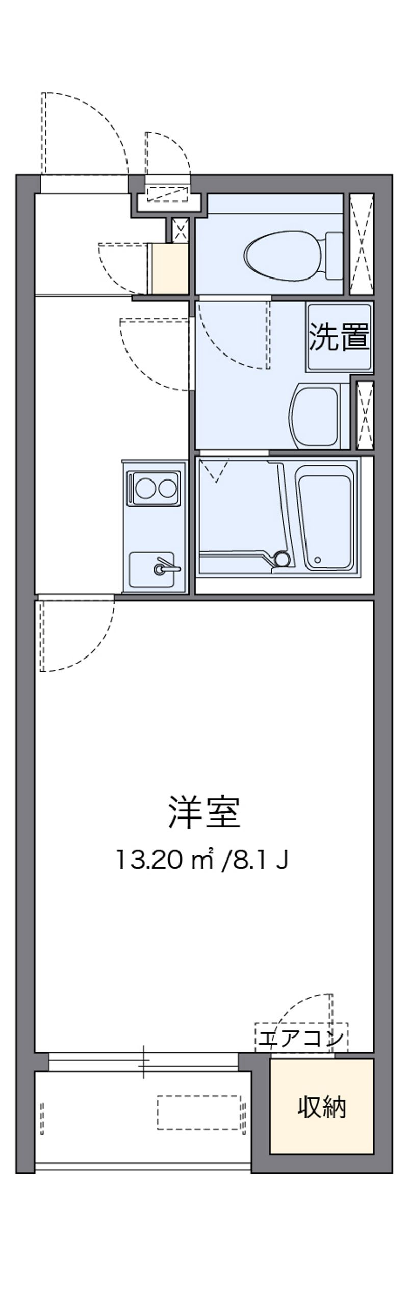 クレイノレグルスⅡ 間取図