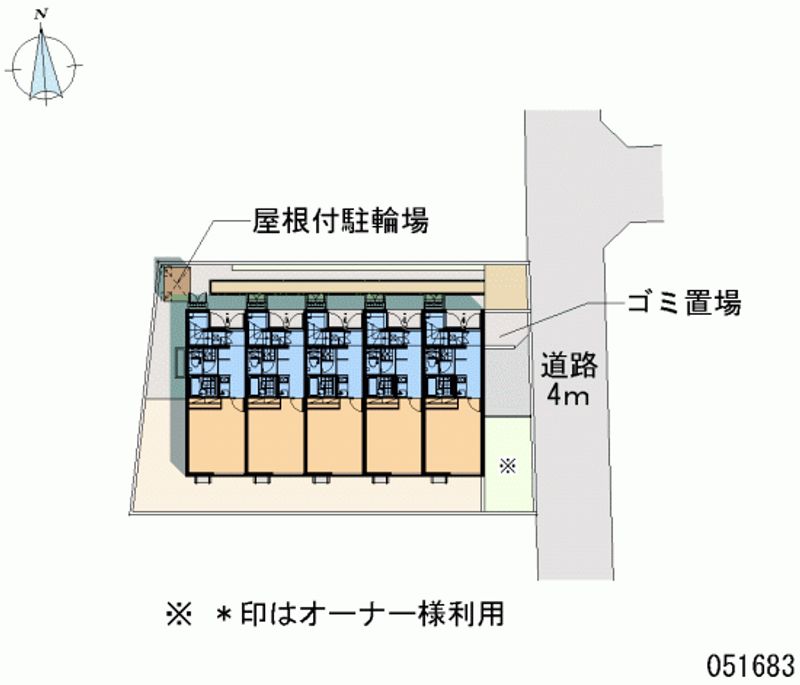 レオネクストエーデル　グリーン 区画図