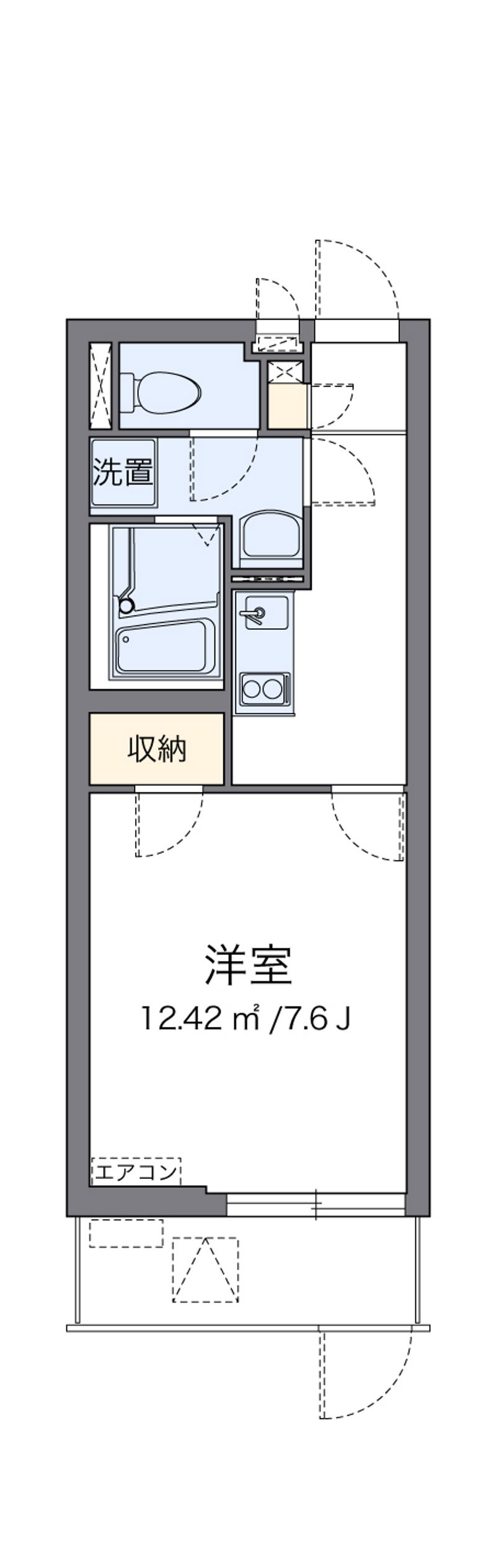 クレイノグランシーダ 間取り