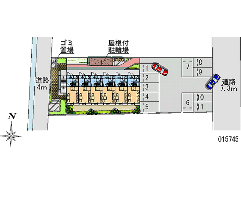 15745月租停車場