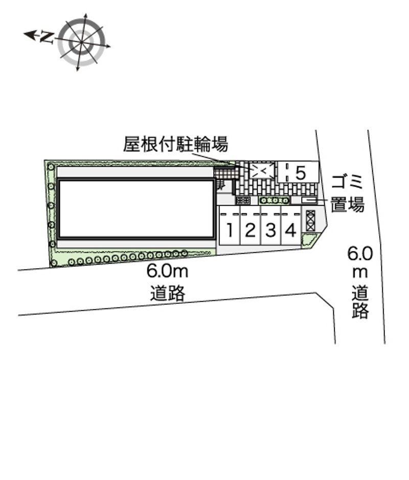 レオパレス大弥 配置図