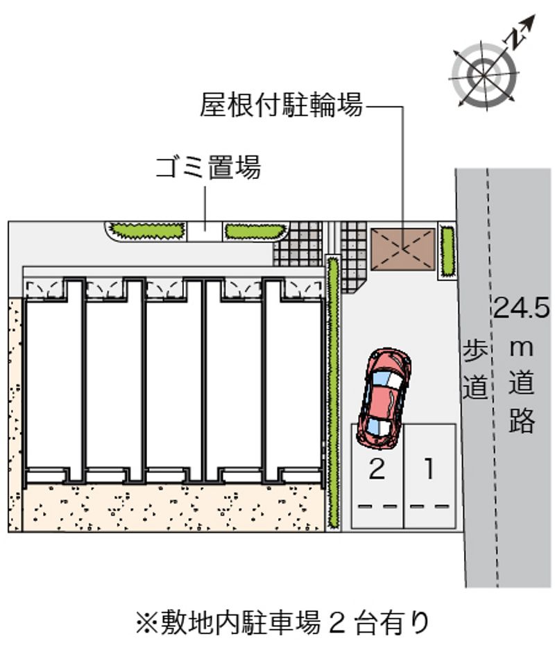クレイノいちご 配置図