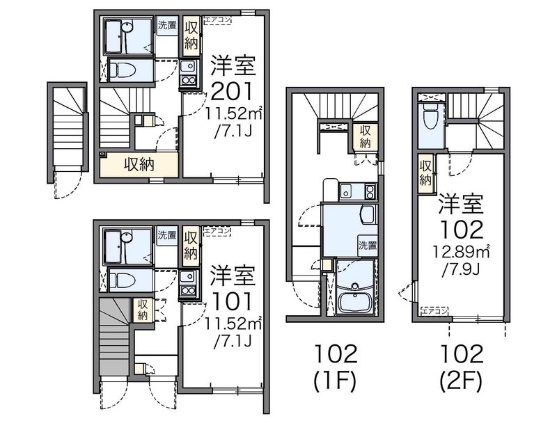 レオネクストプルートス 間取図