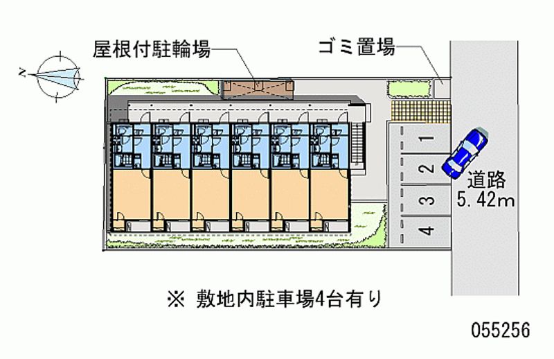 55256月租停車場